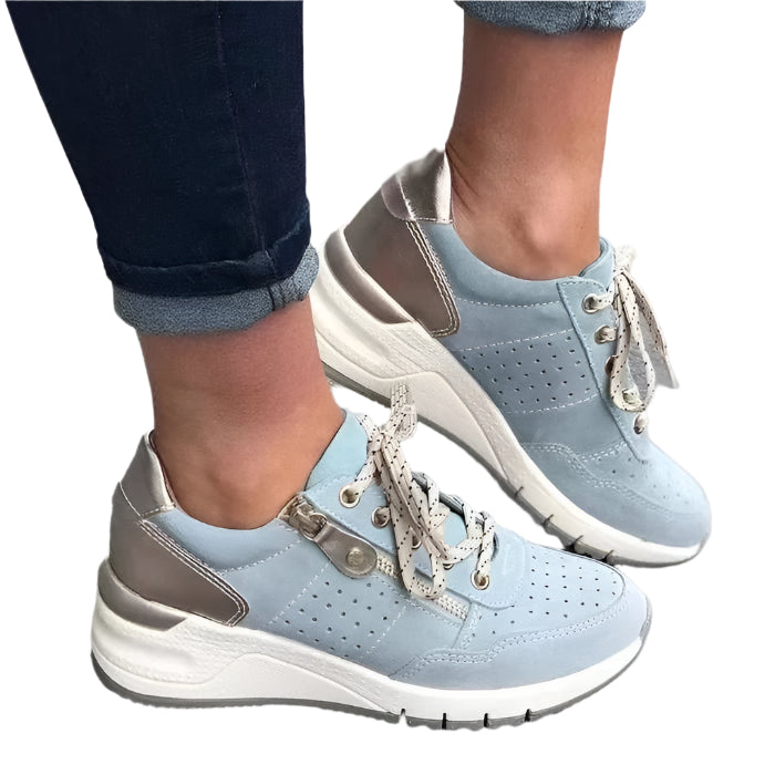 Melody - Damen lässige Sneaker mit Reißverschluss