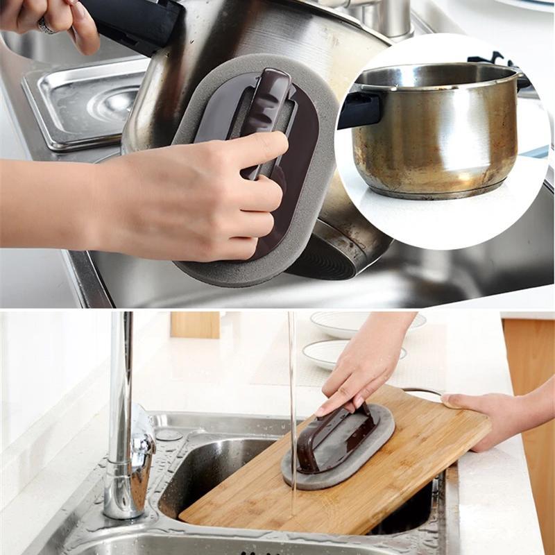 GripClean Ergonomischer Küchenschwamm – Effektive Reinigung mit Komfortablem Griff