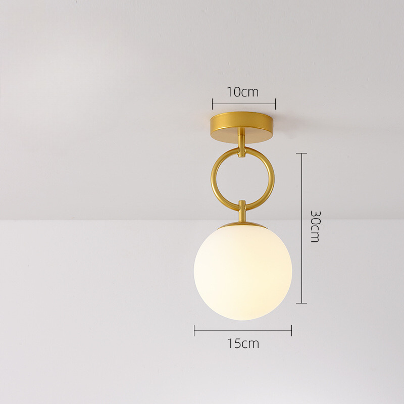 NordicLys Glasleuchter – Minimalistische LED Beleuchtung für elegante Einrichtung