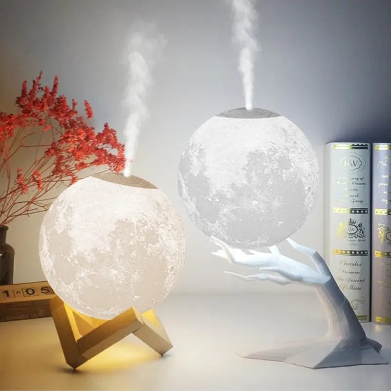 MistLume wiederaufladbare Lampe und Luftbefeuchter