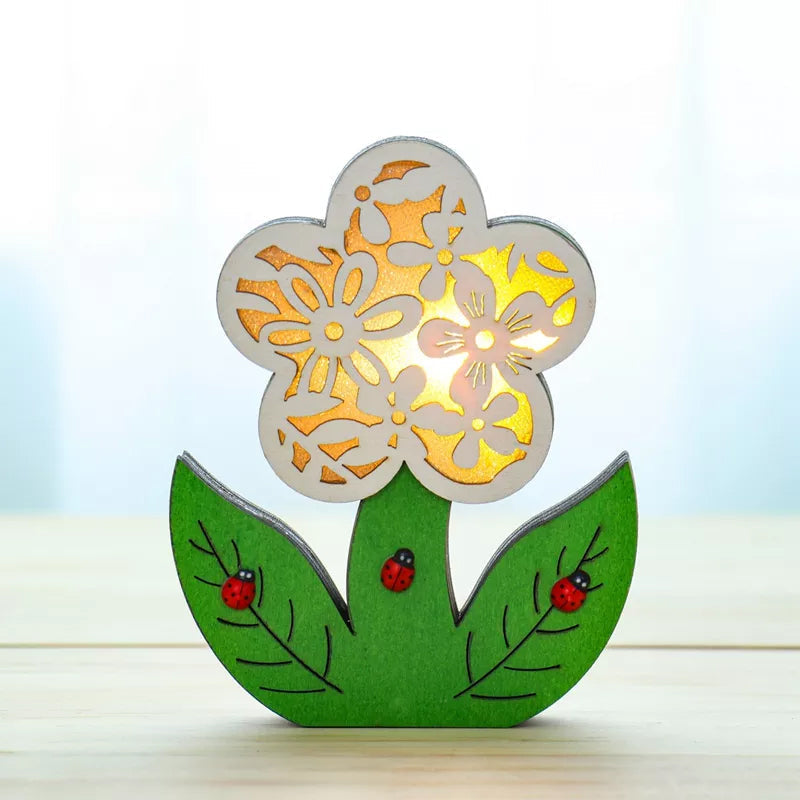 FestiveDecor - Ostern LED Holz Dekorationskollektion