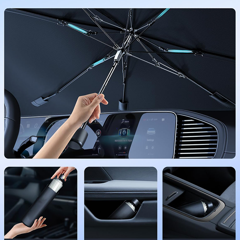 CoolGuard Forrude Sonnenschutz – Effektiver UV-Schutz und Kühlende Sonnenabdeckung für das Auto