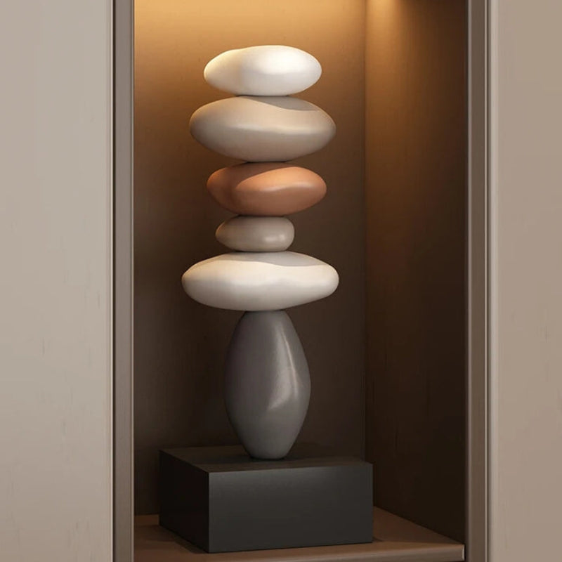 ZenStack - Moderne Stapelsteinskulptur
