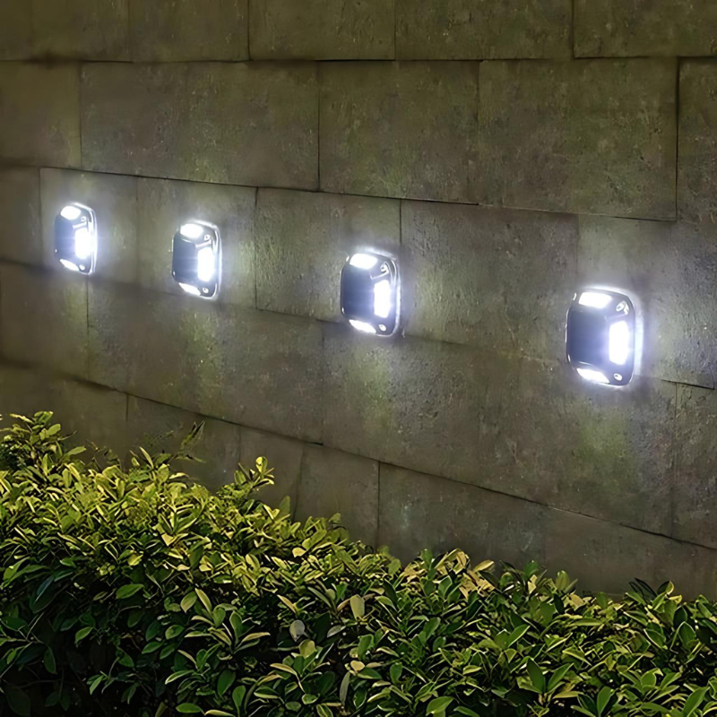 GlowPath – Bunte solarbetriebene LED-Straßenlichter