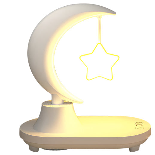 Mondkugel kabellose LED-Lampe mit Bluetooth-Lautsprecher und Ladefunktion