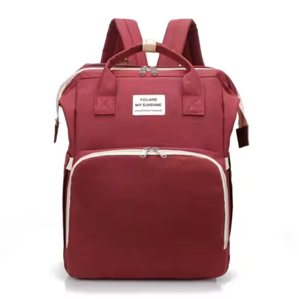 ParentPal - 3-in-1 Wickeltasche mit integriertem Stubenwagen und Flaschenhalter