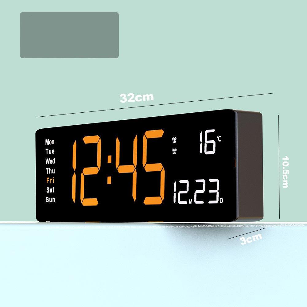 LumiTime Elegante Digitale Uhr – Modernes Design & Beleuchteter Bildschirm