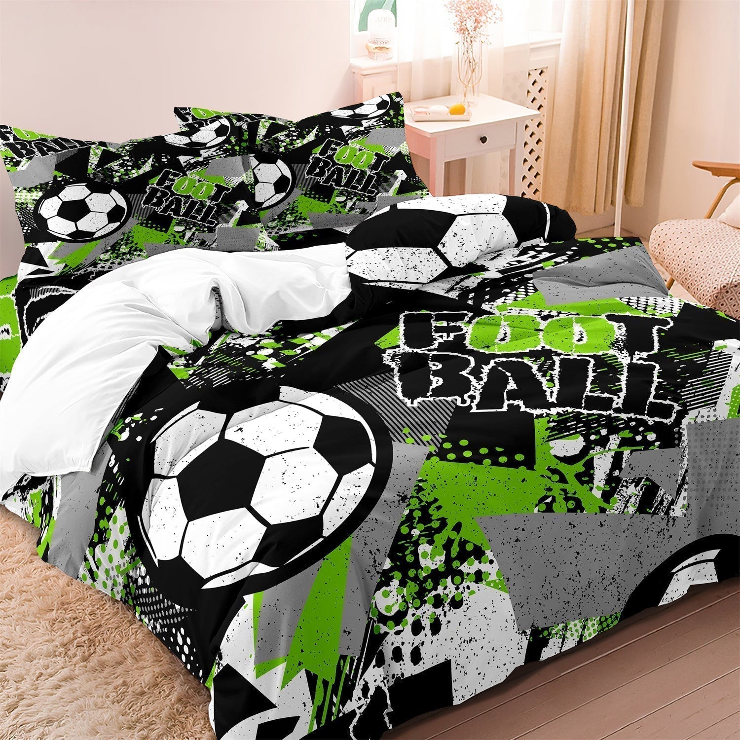 GoalKick - Drøm im Spiel mit Soccer Bettwäsche