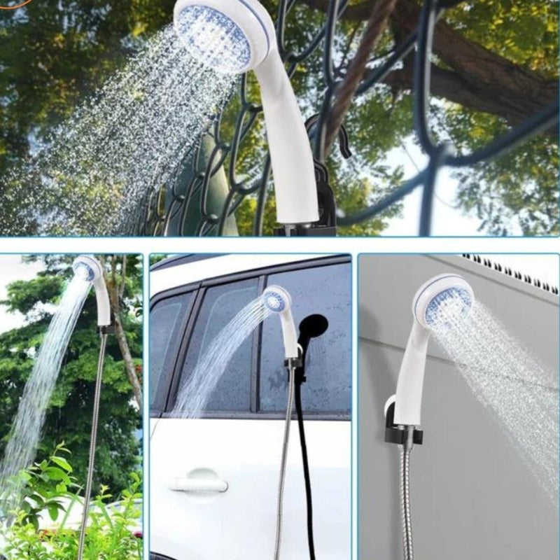 USB-rechargeable Outdoor-Dusche – FreshFlow tragbar & kabellos