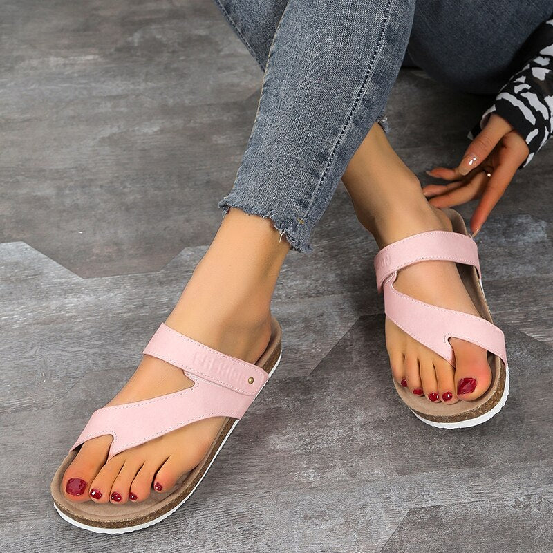 Livia Komfortable Offene Sandalen mit rutschfester Sohle