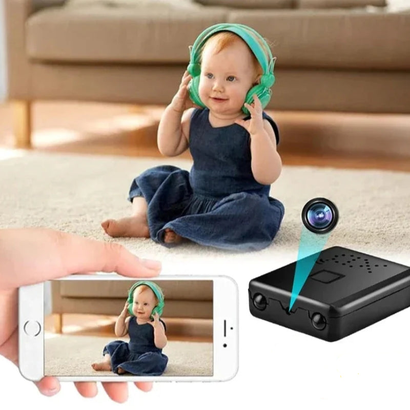 SafeView HD Mini WLAN Überwachungskamera mit Nachtsicht für die Haussicherheit