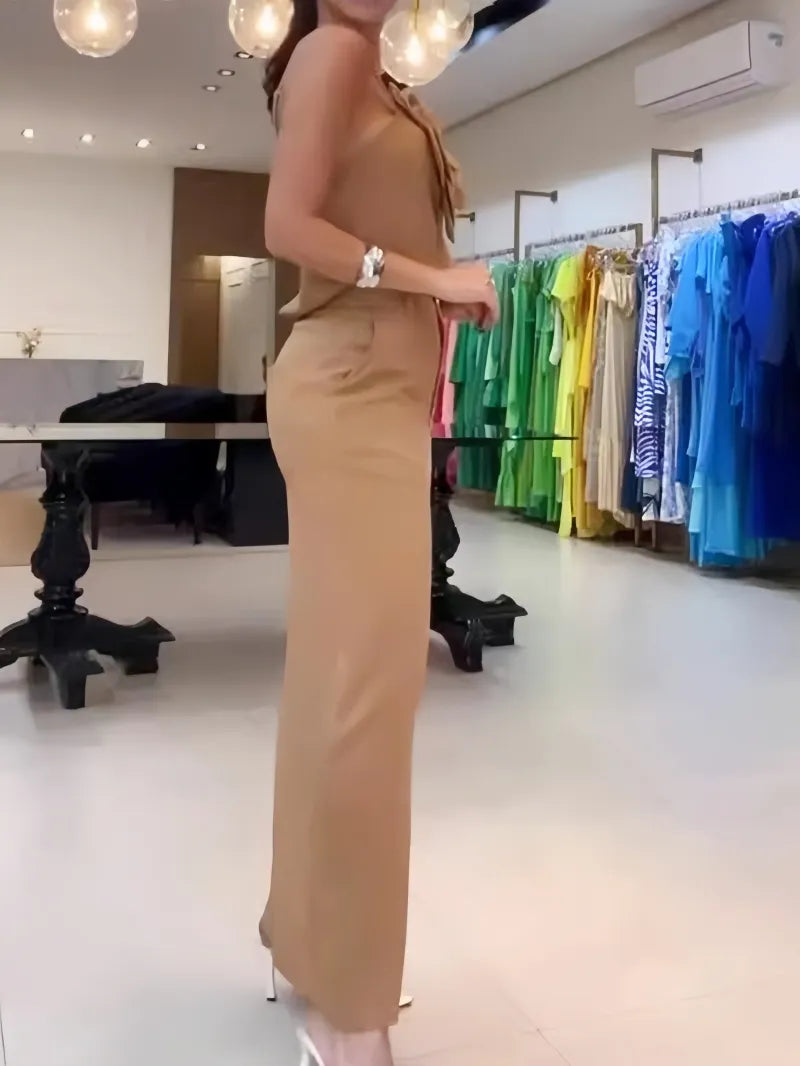 Amalie | To-teil Damen Sommer Set mit Quadratischem Ausschnitt