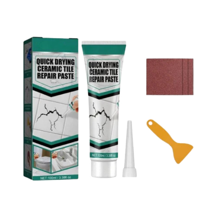 Keramik Reparaturset CrackFix Pro – Für Waschbecken, Bad & Küche