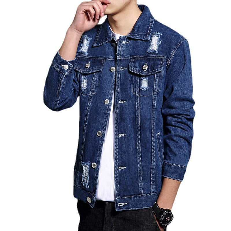 Erickson - Jeansjacke mit leichter Waschung für Männer