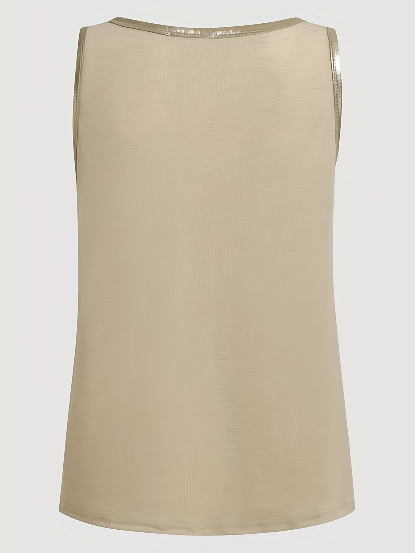 Thyra | Elegantes Tanktop mit Kontrastdetails – Stilvolles und Komfortables Design