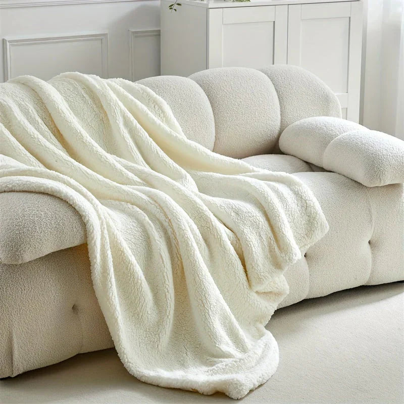 NordiskHygge Wendbares Plüschdecke – Ultimativer Komfort und Stil