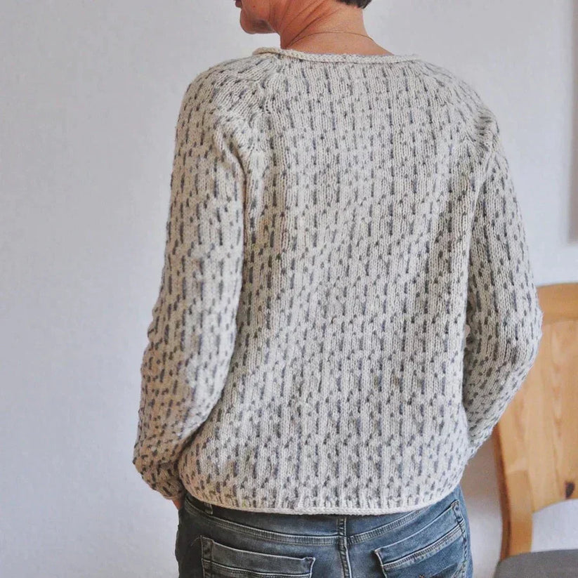 Noemi - Lässiger Streifenmuster Pullover