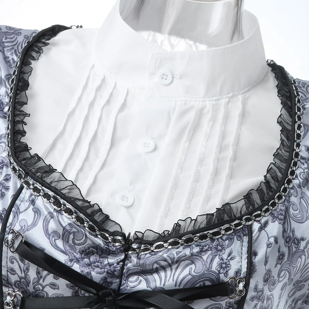 Franziska | Damen Schwarz Oktoberfest Dirndl Kleid | 2025