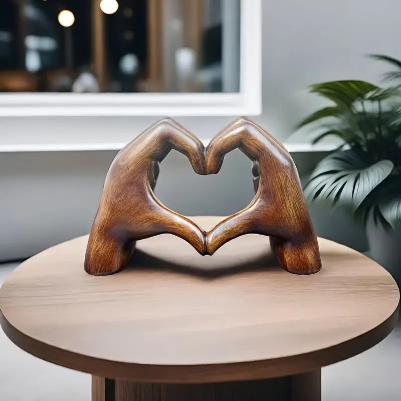 Lovenest Elegante Harpiksskulptur - Symbol für Liebe und Hingabe