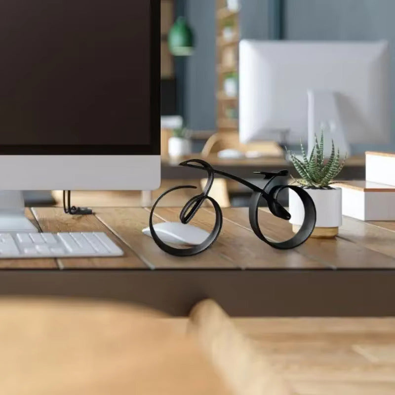 WireframeBike - Abstrakte Fahrradsäule Einrichtung