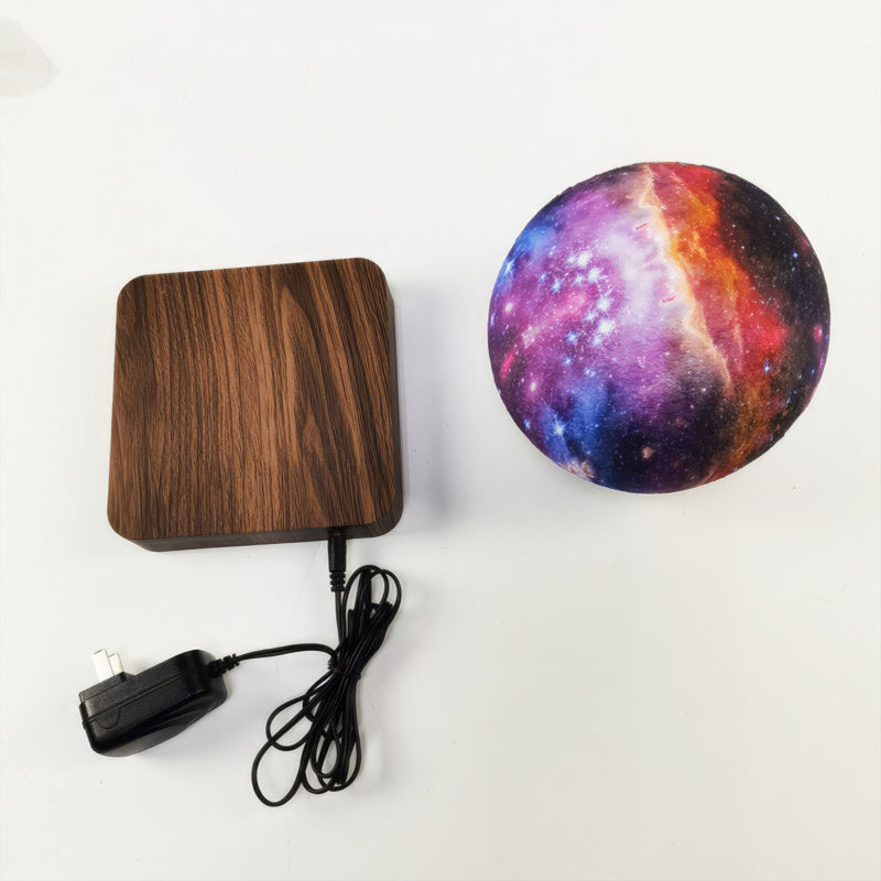 GlowSphere Orbit Lampe – Schwebendes 3D-Mondlicht mit magnetischer Levitation