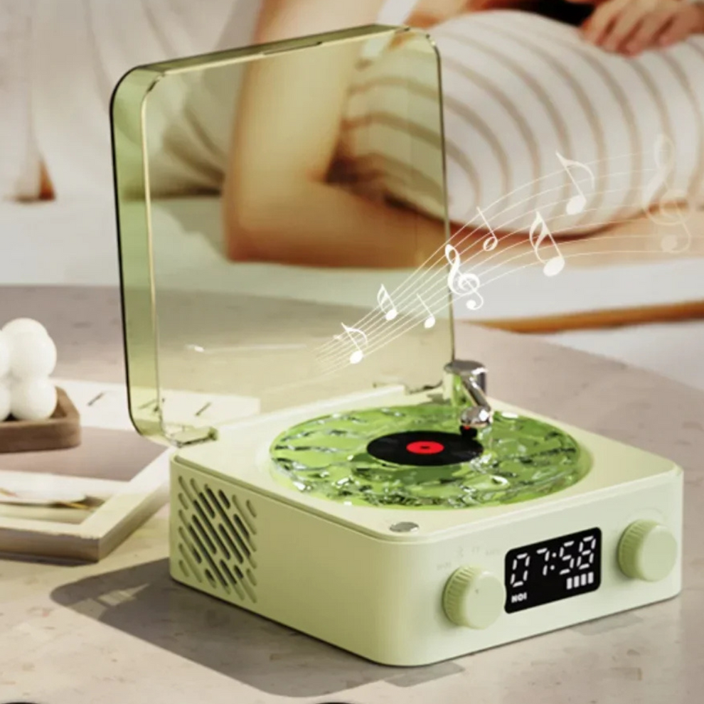 SpinTime - Vintage-inspiriertes Uhr mit modernen Klangfunktionen