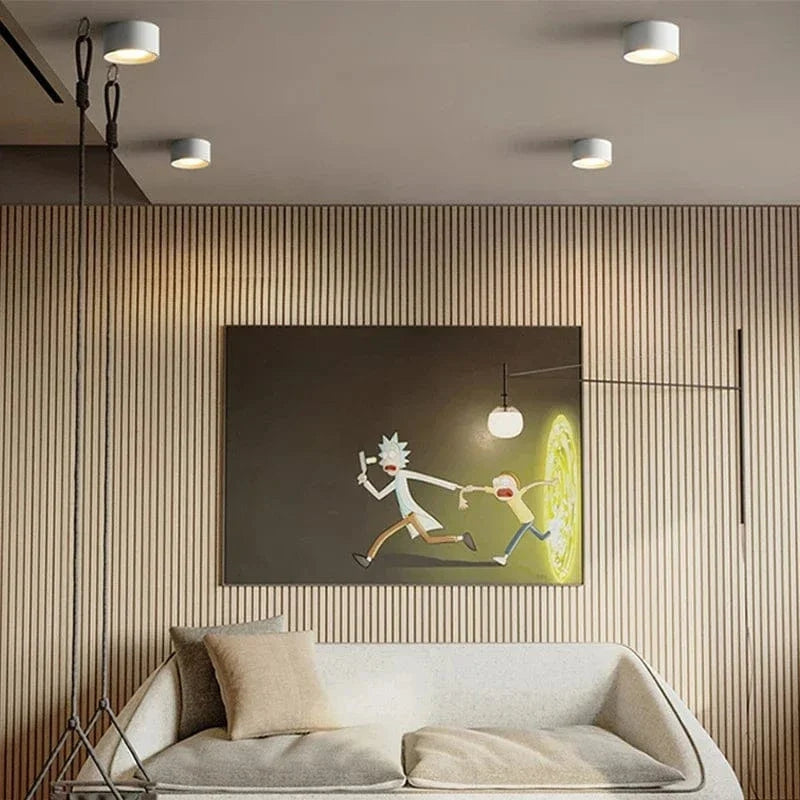 PlushGlow - Moderne eingebaute LED-Deckenleuchten