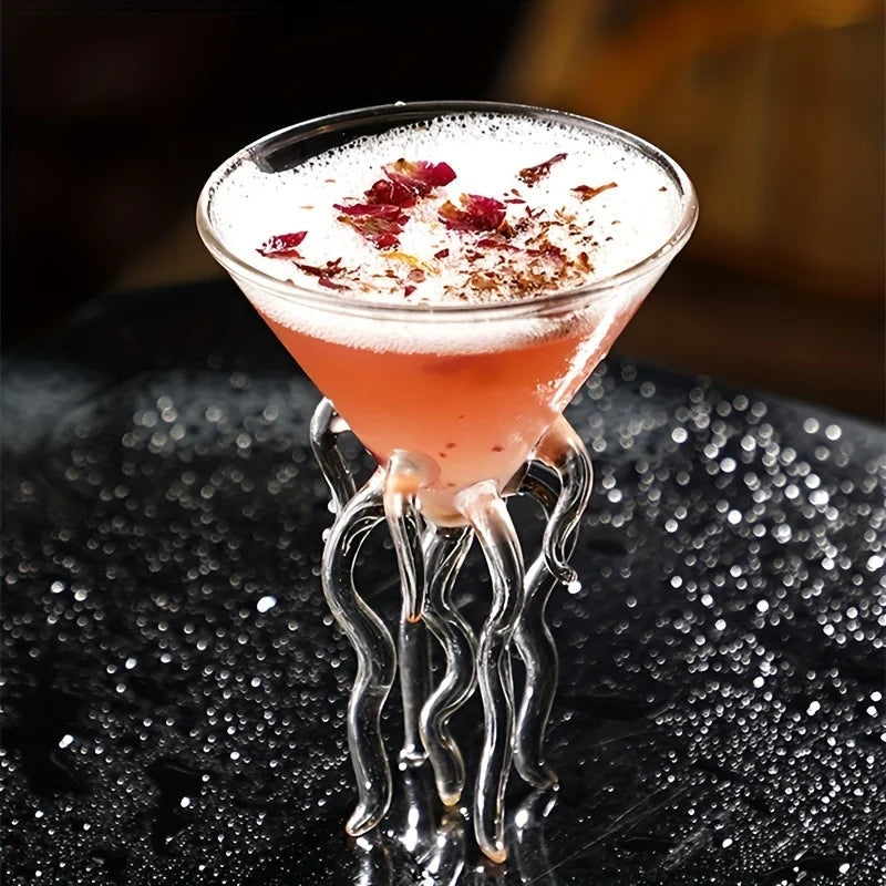 JellyGlow - Cocktailglas in Form von Quallen