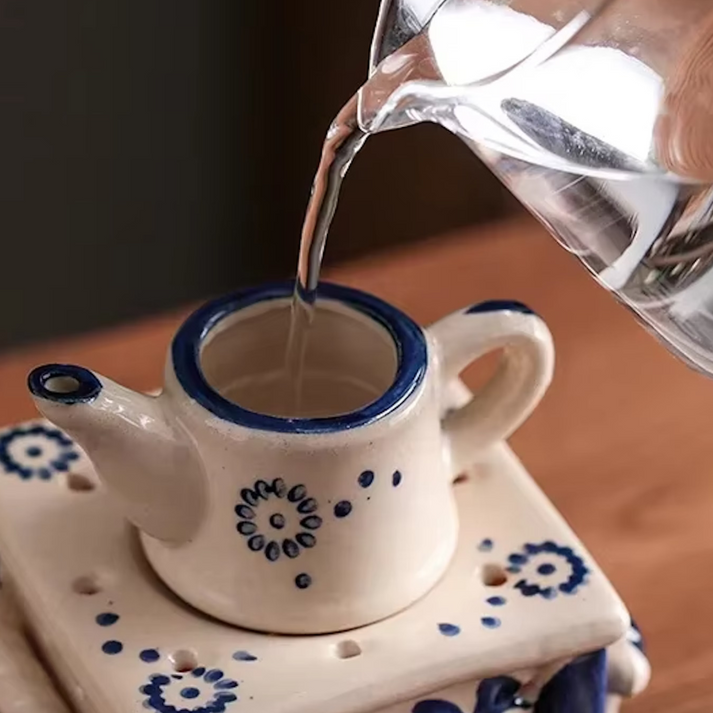 TeapotGlow - Mini Teekanne Aroma Duftdiffusor