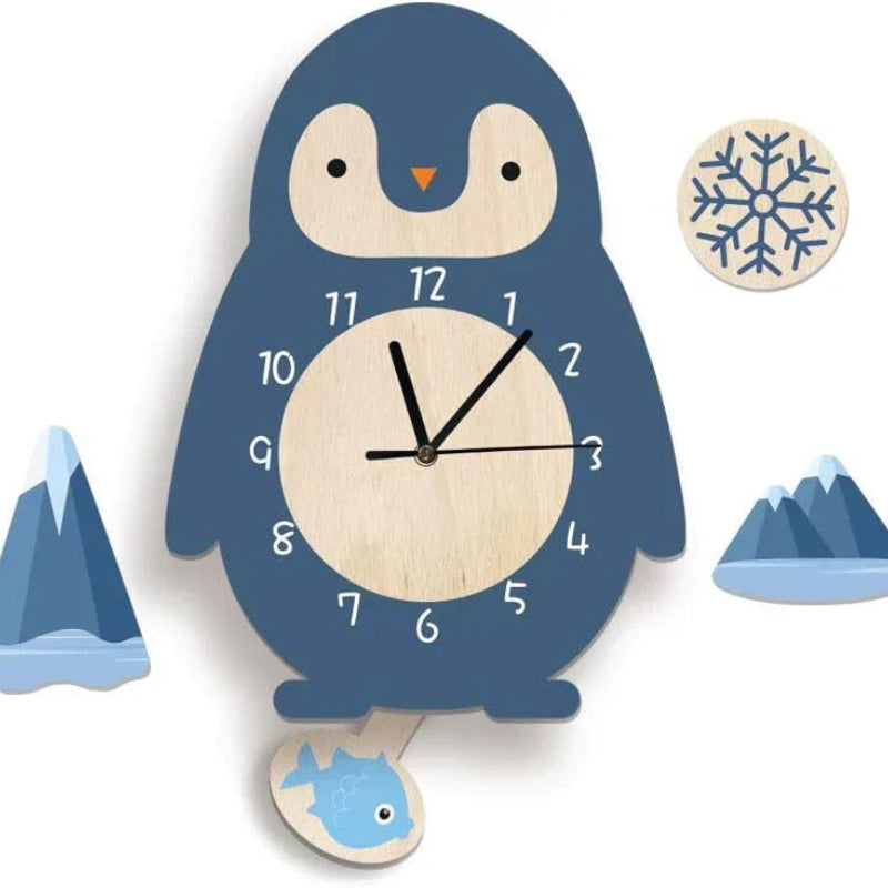 TickTock - Süße Tierpendeluhren für Kinderzimmer