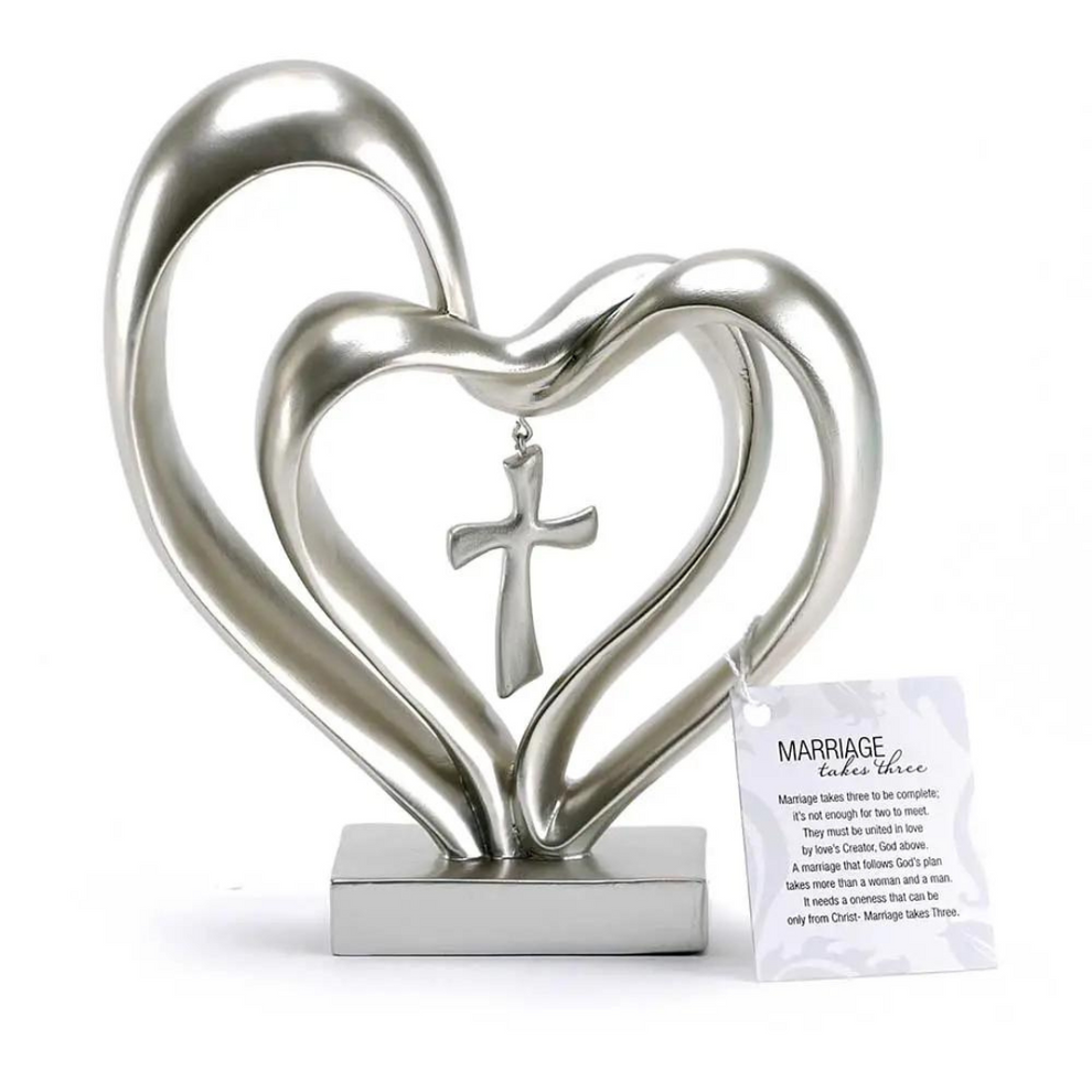 HeartCross Geflochtenes Symbol der Liebe und Einheit