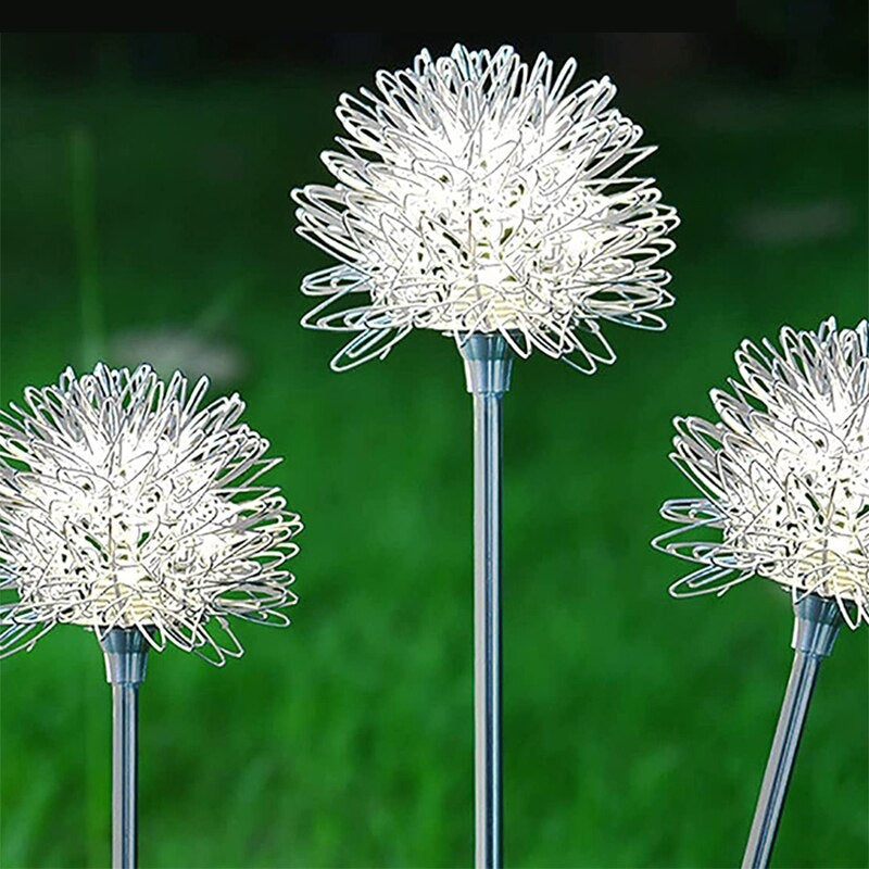 SolarBloom - Magische Outdoor-Blumenball-Leuchten