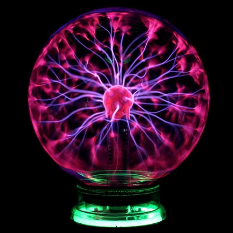 ElectroGlow - Interaktive Plasmakugel mit lebhaften Streamern