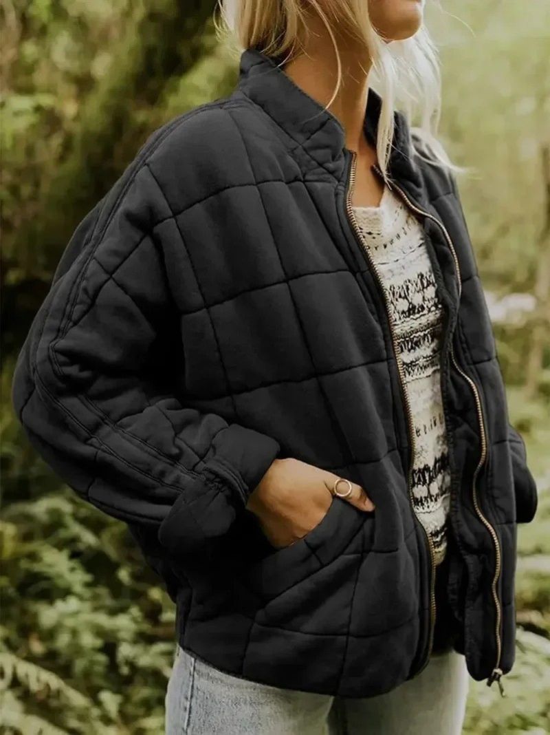 Josiane | Gefütterte Jacke mit elegantem Oversized-Look