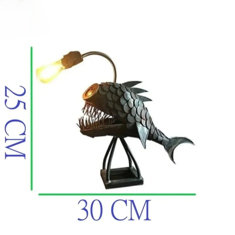 AnglerGlow - Tragbare Lampe aus recyceltem Metall