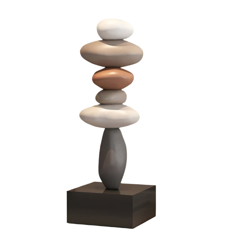 ZenStack - Moderne Stapelsteinskulptur