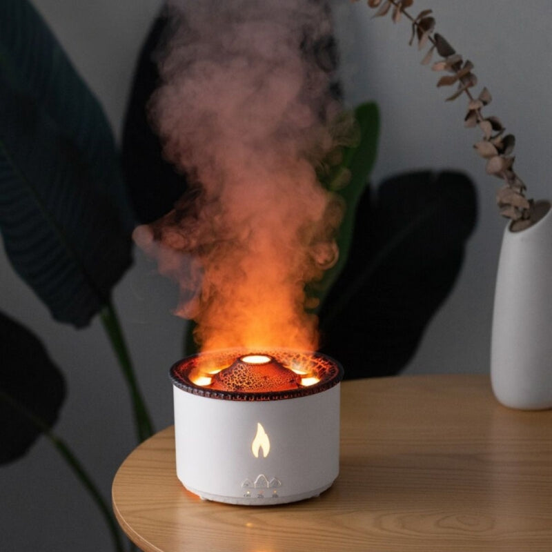 AromaGlow - Ultraschall-Diffuser für ätherische Öle mit LED-Stimmungslicht