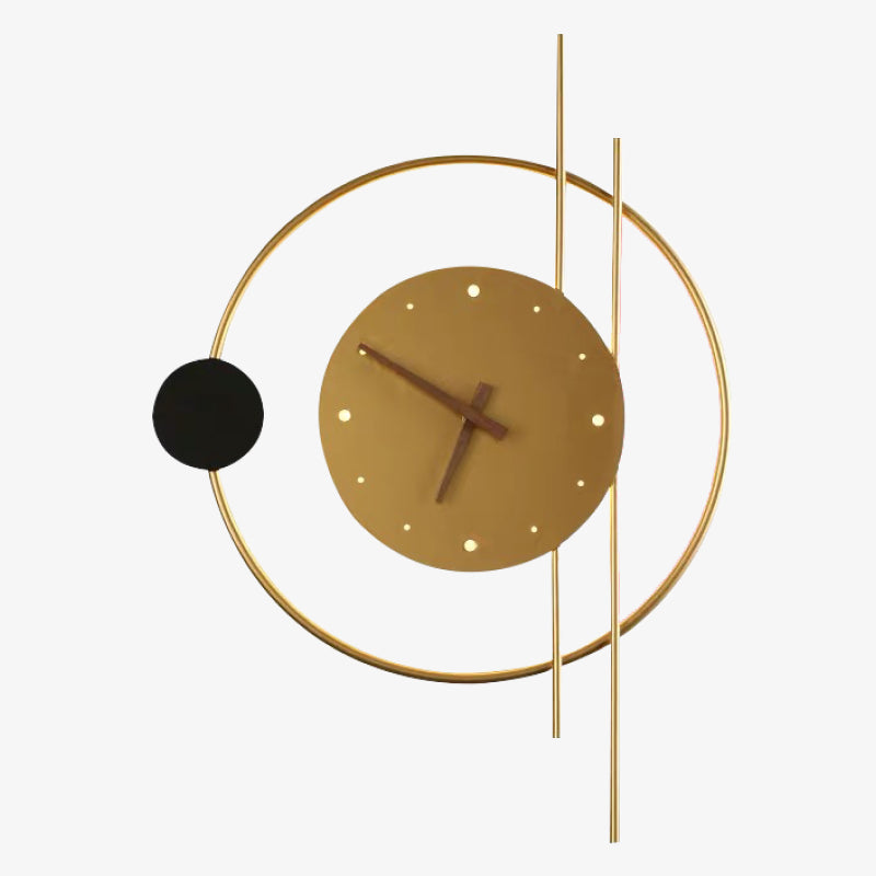 GlowTime Modernes LED-Wanduhr