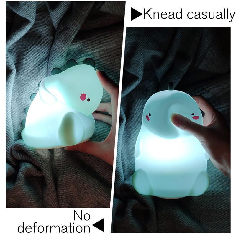 CozyDino - Hübsche kramelige Dinosaurier-Nachtlampe