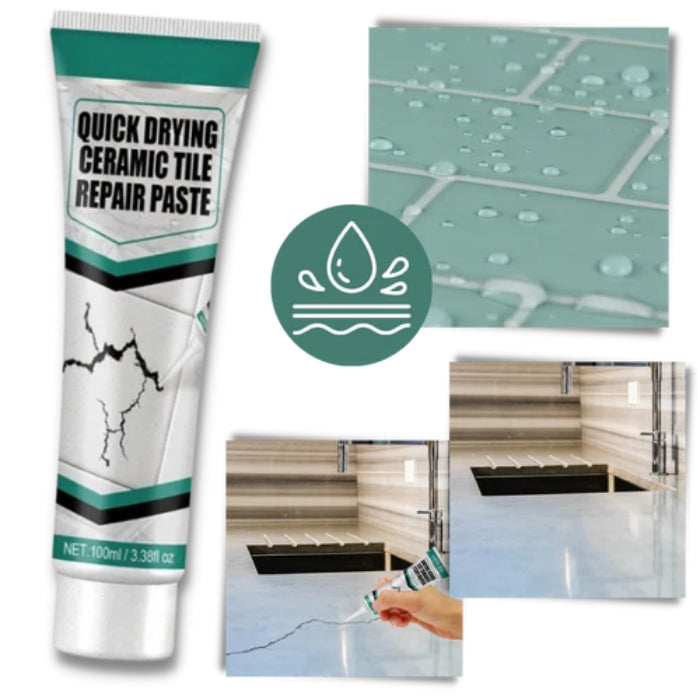 Keramik Reparaturset CrackFix Pro – Für Waschbecken, Bad & Küche