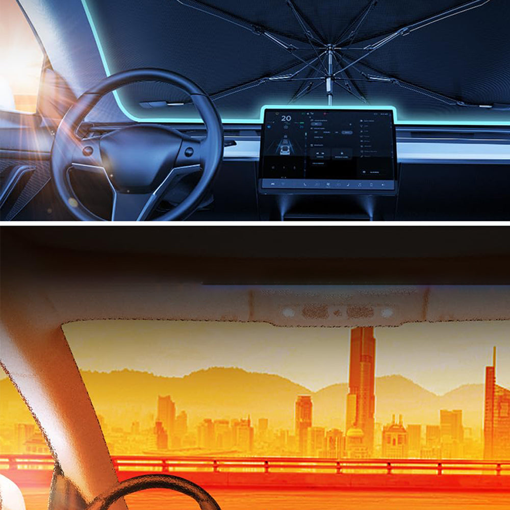 CoolGuard Forrude Sonnenschutz – Effektiver UV-Schutz und Kühlende Sonnenabdeckung für das Auto