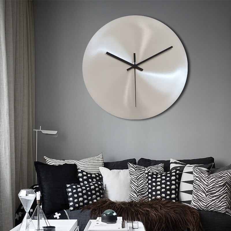 Aiden Luxe Minimalistische Wanduhr – Zeitlose Eleganz für Modernes Interieur