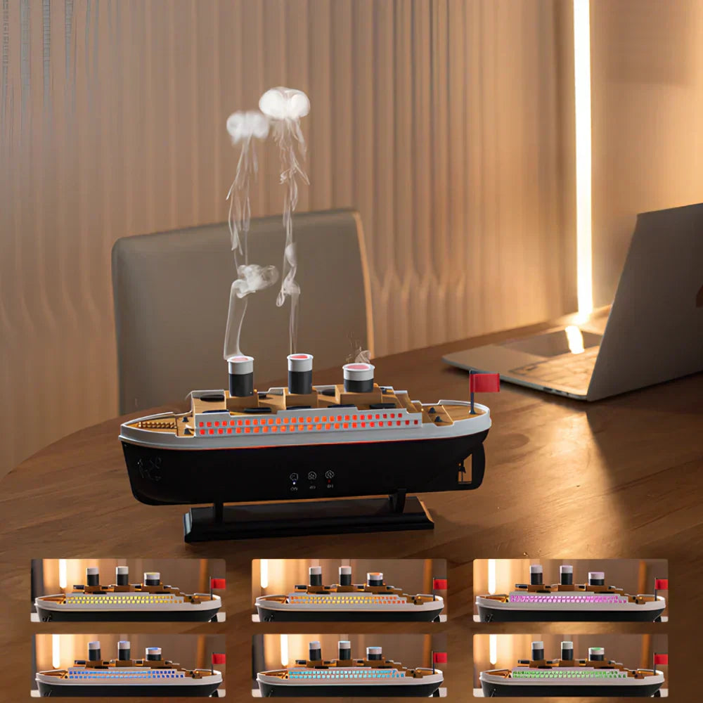 Titanische LED Schiffsleuchte mit Fernbedienung und Decke