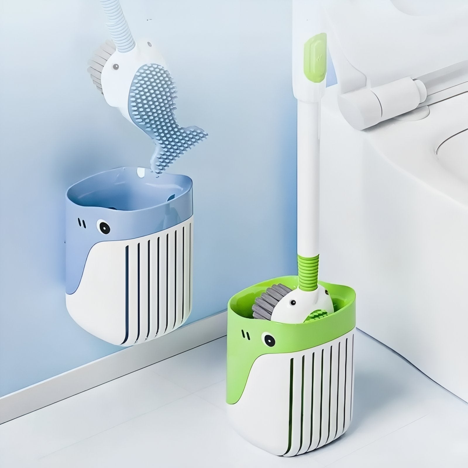 FinFlush - WC-Bürste Fisch Reinigungsmittel