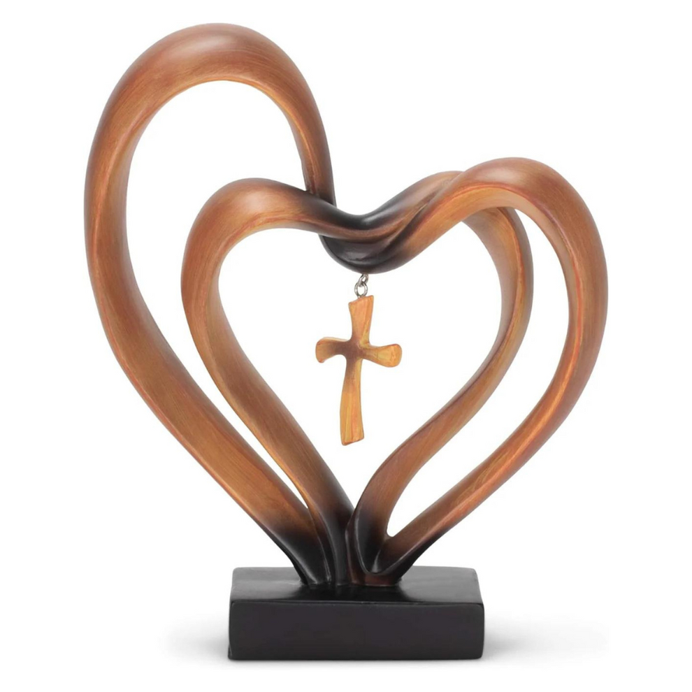 HeartCross Geflochtenes Symbol der Liebe und Einheit