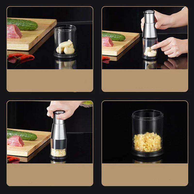EasyCrush Knoblauchpresse – Schnelle & Saubere Küchenvorbereitung