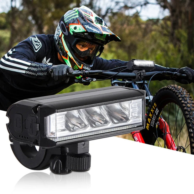 GlowSecure USB wiederaufladbares LED-Licht für Fahrräder – Wasserdicht und ultrahelle Sicherheitsbeleuchtung
