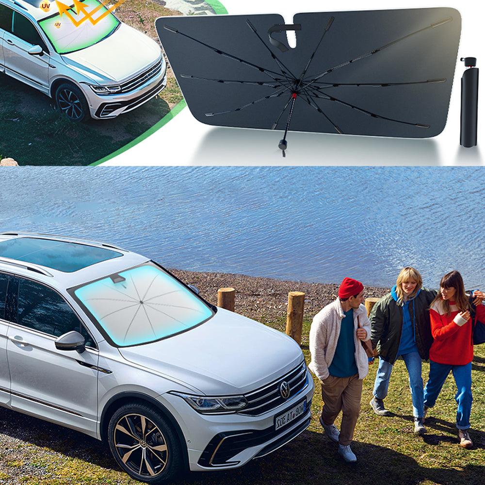 CoolGuard Forrude Sonnenschutz – Effektiver UV-Schutz und Kühlende Sonnenabdeckung für das Auto