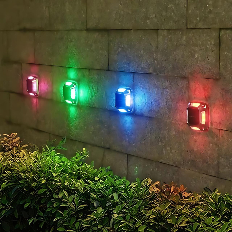 GlowPath – Bunte solarbetriebene LED-Straßenlichter