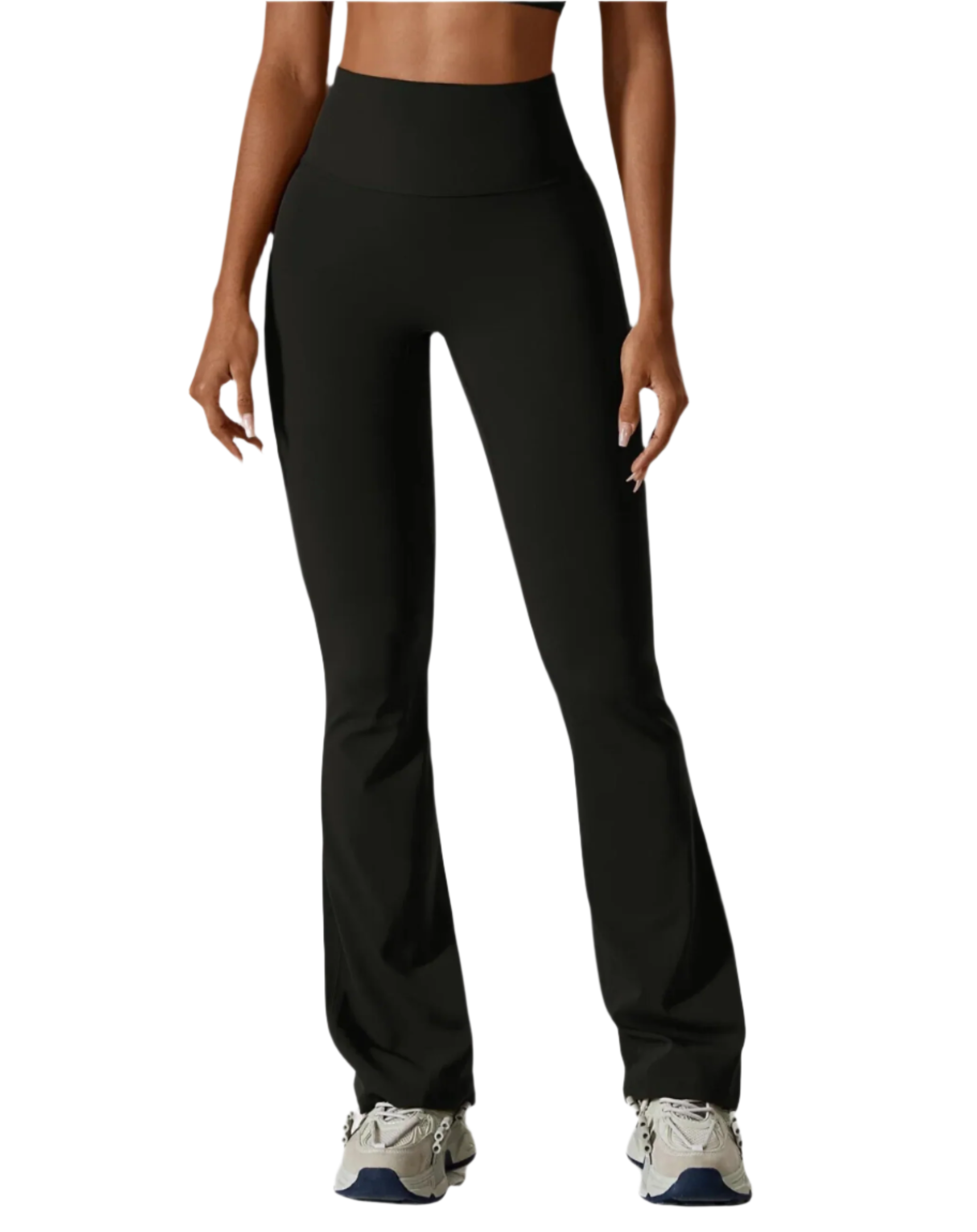 Selma Hochtaillierte Komfort-Leggings mit Weiten Bein für Damen